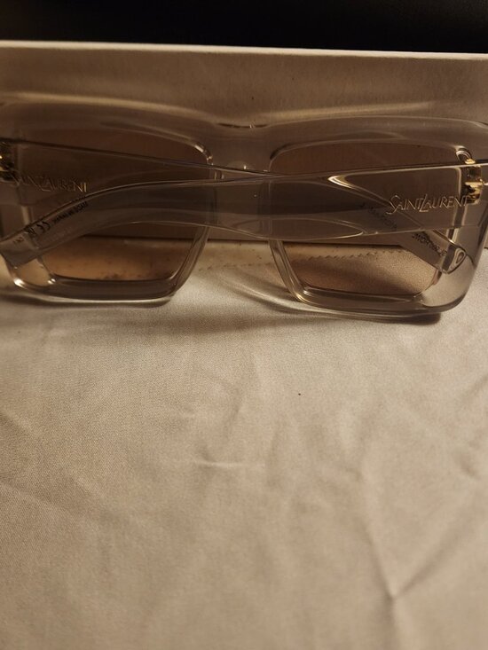 Saint Laurent Transparent Biege sunglasses main image 5
